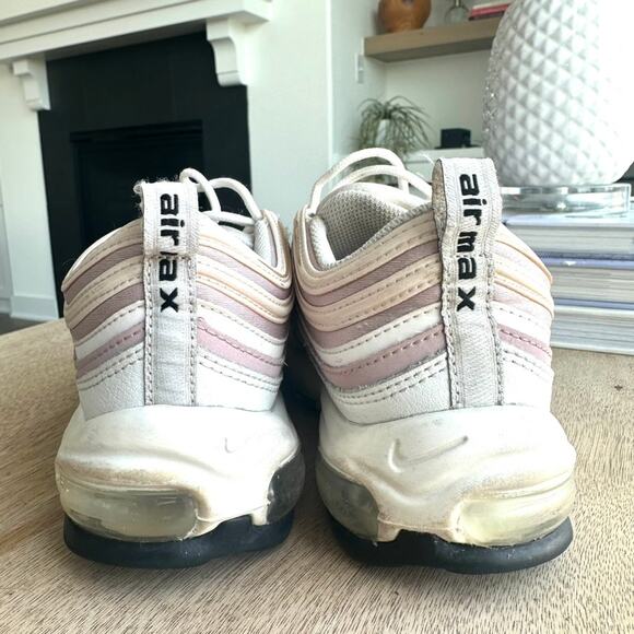 Nike Air Max 97 Pink Cream Women’s Size 6.5 (DA9325-100) - Picture 5 of 13